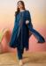 Picture of Graceful Silk Teal Readymade Salwar Kameez