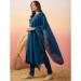 Picture of Graceful Silk Teal Readymade Salwar Kameez