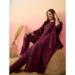 Picture of Elegant Silk Maroon Readymade Salwar Kameez