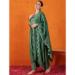 Picture of Silk Medium Sea Green Readymade Salwar Kameez