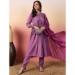 Picture of Enticing Silk Purple Readymade Salwar Kameez