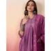 Picture of Enticing Silk Purple Readymade Salwar Kameez