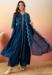 Picture of Charming Silk Navy Blue Readymade Salwar Kameez