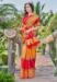 Picture of Pleasing Cotton & Silk Dark Red Saree