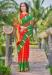 Picture of Ravishing Cotton & Silk Red Saree