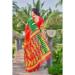 Picture of Ravishing Cotton & Silk Red Saree