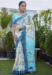 Picture of Fascinating Linen Pale Turquoise Saree