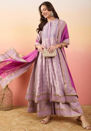 Picture of Taking Silk Plum Readymade Salwar Kameez