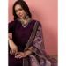 Picture of Beautiful Silk Purple Readymade Salwar Kameez