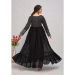 Picture of Wonderful Georgette Black Readymade Gown