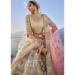 Picture of Delightful Silk Rosy Brown Lehenga Choli