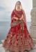 Picture of Marvelous Silk Maroon Lehenga Choli