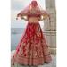 Picture of Marvelous Silk Maroon Lehenga Choli