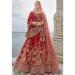 Picture of Marvelous Silk Maroon Lehenga Choli