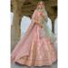 Picture of Appealing Silk Light Coral Lehenga Choli