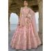 Picture of Appealing Silk Light Coral Lehenga Choli