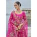 Picture of Bewitching Silk Medium Violet Red Lehenga Choli