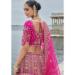 Picture of Bewitching Silk Medium Violet Red Lehenga Choli