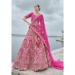 Picture of Bewitching Silk Medium Violet Red Lehenga Choli