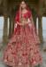 Picture of Stunning Silk Dark Red Lehenga Choli