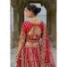 Picture of Stunning Silk Dark Red Lehenga Choli