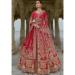 Picture of Stunning Silk Dark Red Lehenga Choli