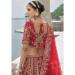 Picture of Alluring Silk Maroon Lehenga Choli