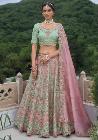 Picture of Radiant Silk Rosy Brown Lehenga Choli