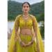 Picture of Splendid Silk Dark Golden Rod Lehenga Choli