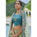 Picture of Classy Silk Dark Khaki Lehenga Choli