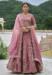 Picture of Grand Silk Rosy Brown Lehenga Choli