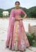 Picture of Elegant Silk Light Coral Lehenga Choli