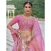 Picture of Elegant Silk Light Coral Lehenga Choli