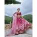 Picture of Magnificent Silk Pink Lehenga Choli