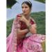 Picture of Magnificent Silk Pink Lehenga Choli