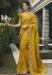 Picture of Radiant Silk Dark Golden Rod Saree