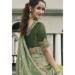 Picture of Nice Silk Dark Sea Green Saree