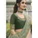 Picture of Nice Silk Dark Sea Green Saree