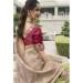 Picture of Shapely Silk Rosy Brown Saree