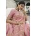 Picture of Appealing Silk Pale Violet Red Saree