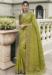 Picture of Excellent Silk Dark Khaki Saree