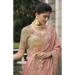 Picture of Gorgeous Silk Pale Violet Red Saree