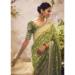 Picture of Bewitching Silk Dark Khaki Saree