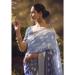 Picture of Statuesque Silk Slate Grey Saree