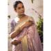 Picture of Beautiful Silk Rosy Brown Saree