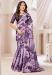 Picture of Delightful Silk & Organza Thistle Saree