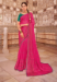 Picture of Amazing Chiffon & Silk Pink Saree