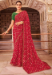 Picture of Statuesque Chiffon & Silk Maroon Saree