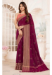 Picture of Comely Chiffon Brown Saree