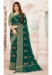 Picture of Radiant Chiffon Dark Green Saree